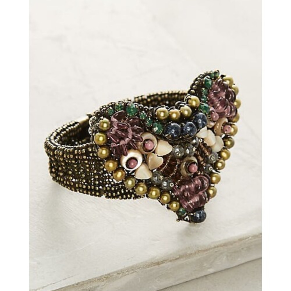 Miriam Haskell Calypso Heart  Bracelet